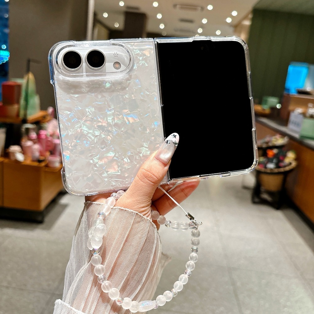 Camera Wrist Strap - Schutzhülle für iPhone Duo mit schillerndem
