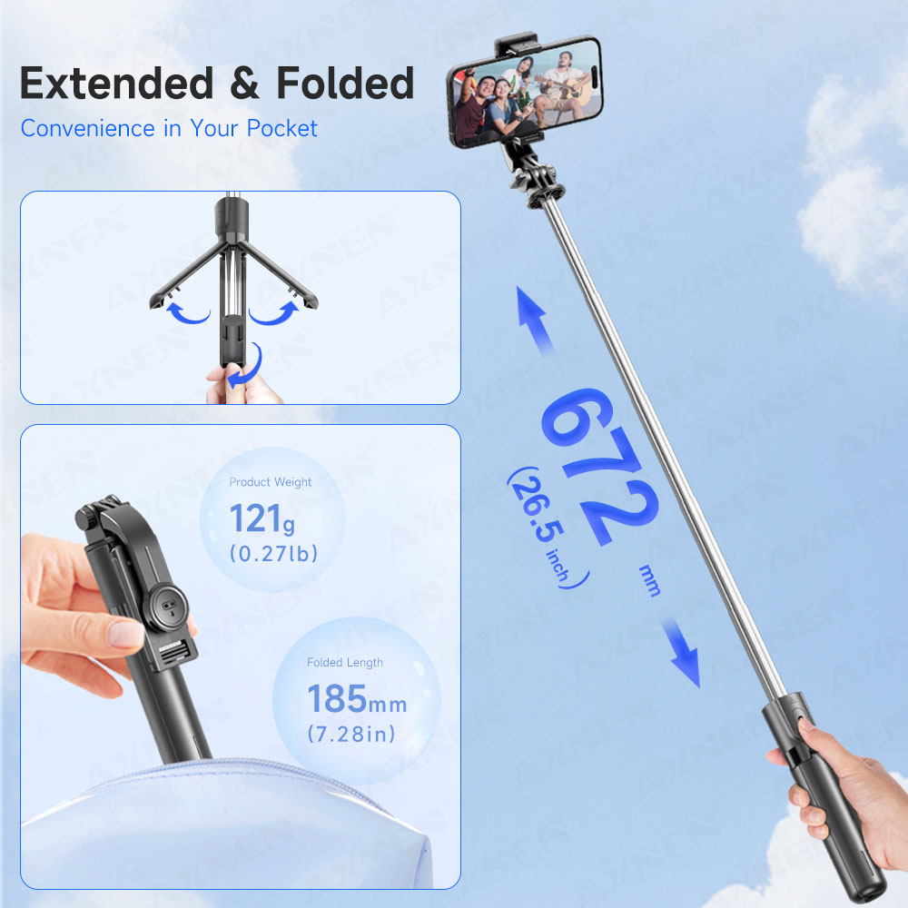 Selfie Stick Stativ mit abnehm – Photography Basics Bewertung und Preis