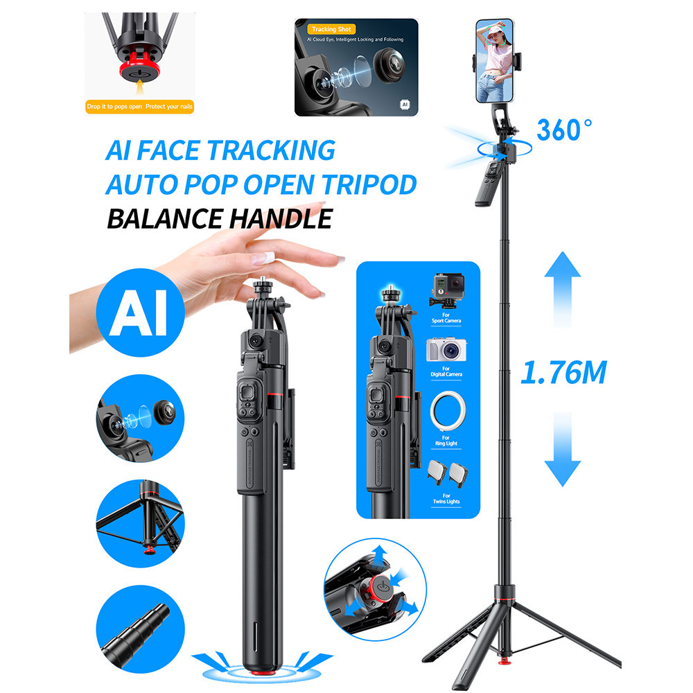 AI Gimbal Stativ Jumping Selfi – Photography Basics Bewertung und Preis