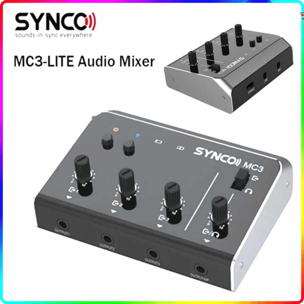 Synco MC3 Lite Audio-Mixer, 4- – Photography Videos Free Bewertung und Preis