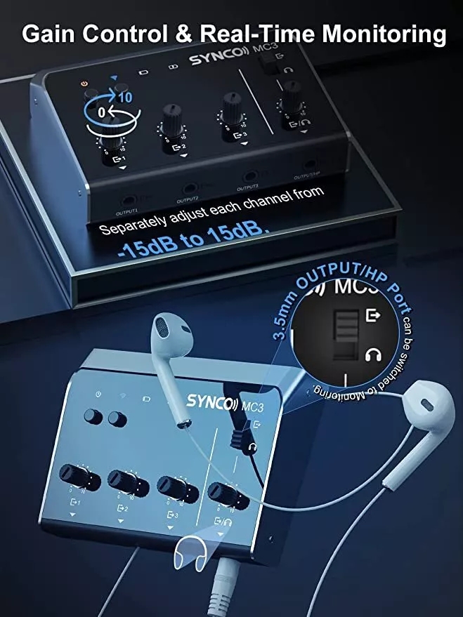 Synco MC3 Lite Audio-Mixer, 4- – Photography Videos Free Bewertung und Preis