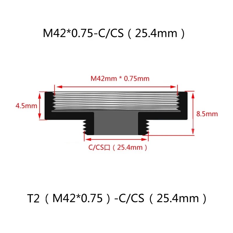 ‌ M42 auf C-Mount Adapterring  – Lens Adapter Ring Bewertung und Preis