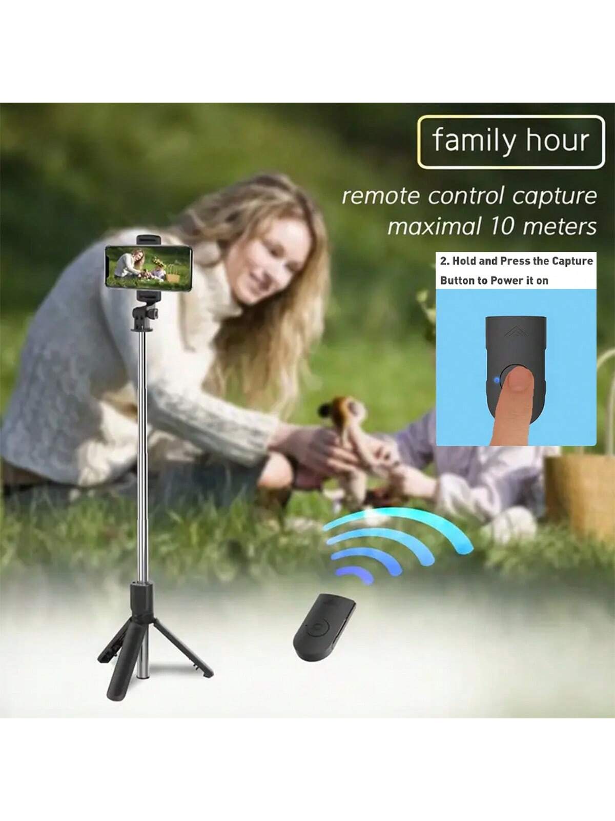 1PC Selfie Stick Wireless Self – Photography Basics Bewertung und Preis